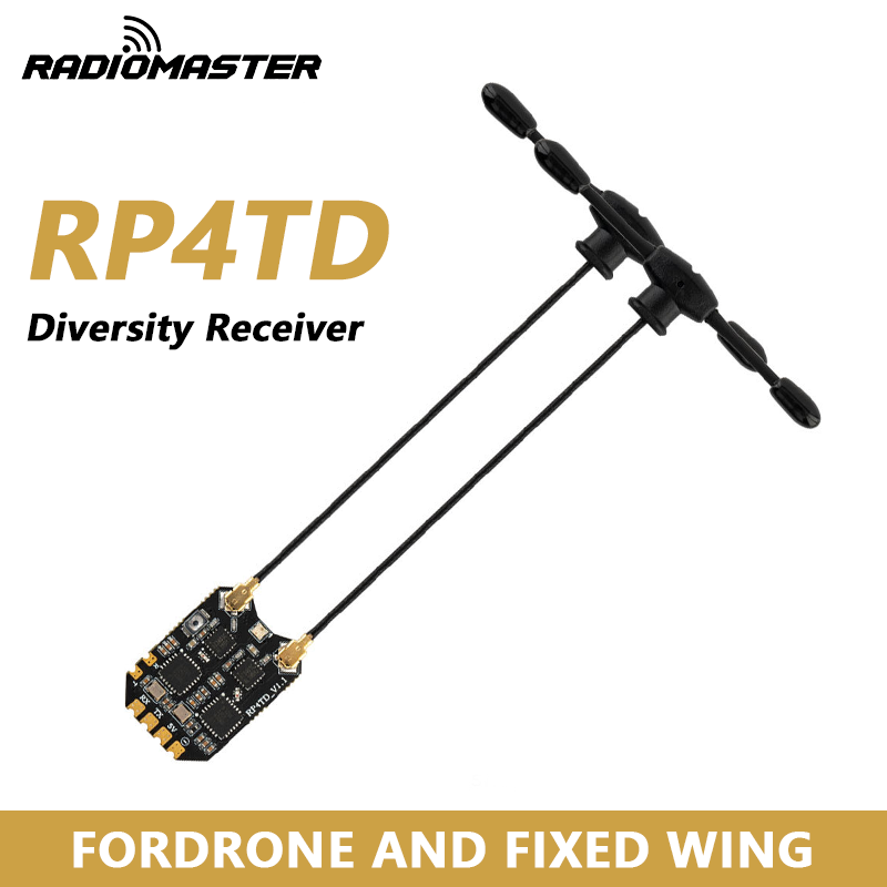 Foxeer Reaper Extreme 2.5W Vtx - Récepteur RadioMaster RP4TD ExpressLRS 2,4 GHz